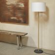 Hedra Floor Lamp in Matt Black or Matt Brass Supply