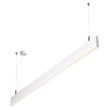 LED Linkable Office Pendant Light (Black White Silver) Eurotech - SPEND40-600-BLK, SPEND40-600-WH, S4090DEG-WH, S40STRT Sale