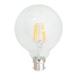 8w LED B22, E27 G95 Globe Warm White 3000k LEDG95B228W, LEDG95E278W Dimmable Fashion