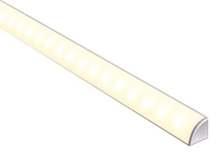 20mm x 20mm LED Corner Aluminium Profile in Silver HV9691-2020 Online