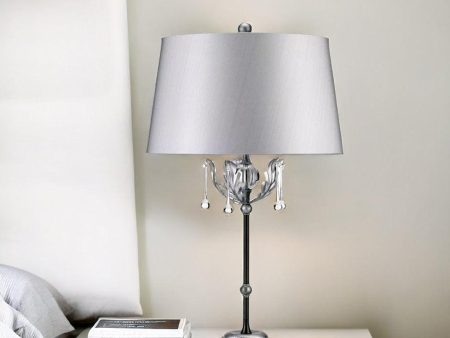 Amarilli Table Lamp in Black Silver and Bronze Gold Elstead Lighting - ELS.AML-TL For Discount