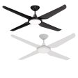 52  Motion DC Ceiling Fan Black, White with Light 60050, 60051 Domus Lighting Cheap