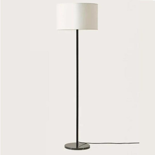 Hedra Floor Lamp in Matt Black or Matt Brass Supply