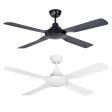 56  Discovery II AC Ceiling Fan Black, White MDF144M, MDF144W Martec Lighting Online Hot Sale