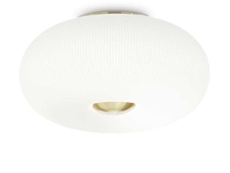 Arizona Ceiling Light Medium 3Lt White Supply