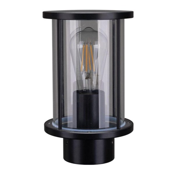 BL-400 Bollard Head in Black Clear, Black Frost Sale