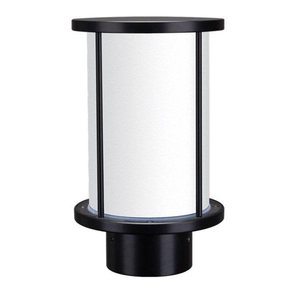 BL-400 Bollard Head in Black Clear, Black Frost Sale