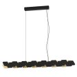 Altagracia LED Pendant Light 44w Black Gold Online now