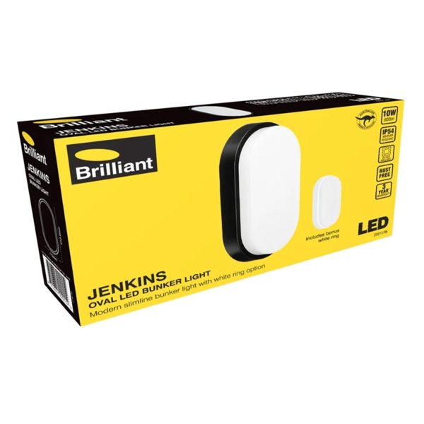 Jenkins LED Bunker Light in Black For Discount