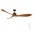 66  Eagle XL DC Ceiling Fan Black, Graphite, Oil Rubbed Bronze, White with Light FC368163 Mercator Lighting Supply