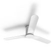 52  Anglesea DC Ceiling Fan Satin White ANGLESEA 52 WH Atom Lighting Discount