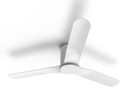 52  Anglesea DC Ceiling Fan Satin White ANGLESEA 52 WH Atom Lighting Discount