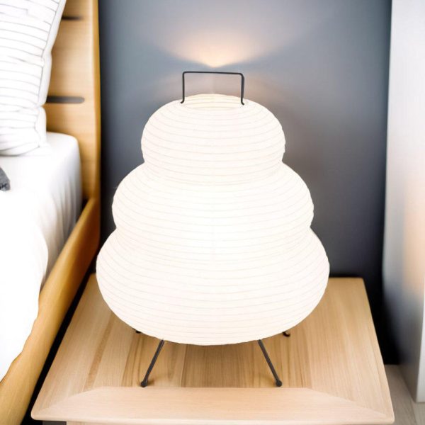 Akira Table Lamp White MTBL043 Mercator Lighting Supply