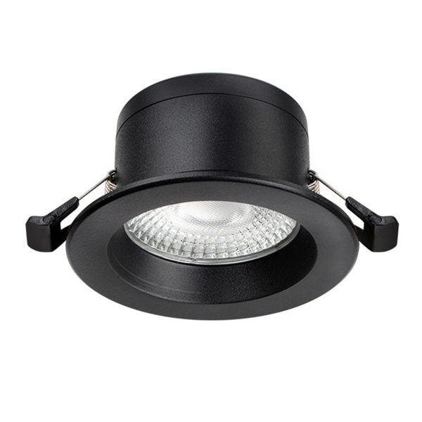 76-92mm LED Downlight 7w Black, White CCT CRI 90+ Econoled EC7 Trend Lighting For Sale