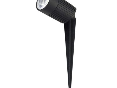 Zoom-Pro LED Garden Spike Light c w Hood CCT 12w Black Online Sale