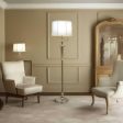 Arlington Swing Arm Floor Lamp E27 in Antique Nickel Burnished Brass Elstead Lighting - ELS.SF-ARLINGTON Online now