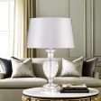 Antonia Table Lamp Clear Crystal Silver ELS.ANTONIA-TL Elstead Lighting Online Sale