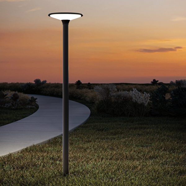 Sunsolar-1 Solar Powered LED Post Light Duo Colour 20w Black Online Hot Sale