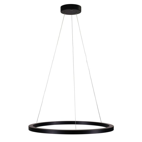 Modern Ring LED Pendant Light CCT in Matt Black or Matt White Cheap