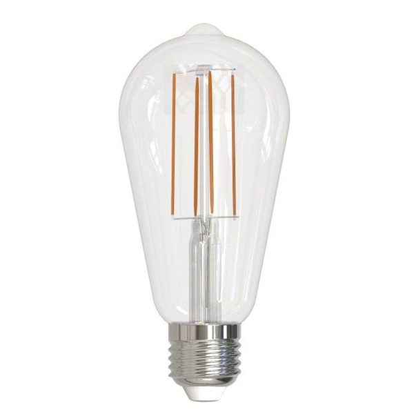 7.5w LED E27 ST64 Pear Globe Warm White 2700k, Daylight 5000k 205962, 205964 Dimmable Fashion