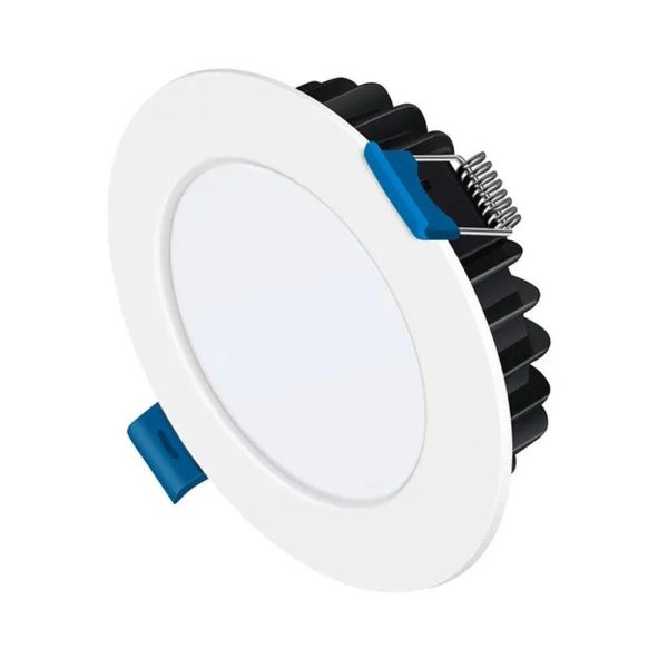 90mm LED Downlight 12w White, Black, Chrome, Brass CCT 550402X Vencha Lighting Sale