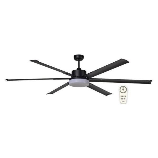 72  Albatross DC Ceiling Fan Black, White, Brushed Nickel with Light MAFML3XR + MAF180X Martec Lighting on Sale