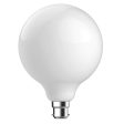 9w LED B22, E27 G125 Globe Warm White 2700k, Daylight 6500k 65986~65989 Dimmable Discount