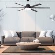 72  Albatross DC Ceiling Fan Black, White, Brushed Nickel with Light MAFML3XR + MAF180X Martec Lighting on Sale