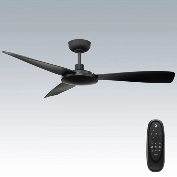 58  Mascot DC Ceiling Fan White, Black 22199 XX Brilliant Lighting Sale