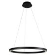 Modern Ring LED Pendant Light CCT in Matt Black or Matt White Cheap