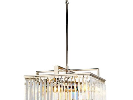 Aries Chandelier Large 4Lt in Polished Nickel Supply