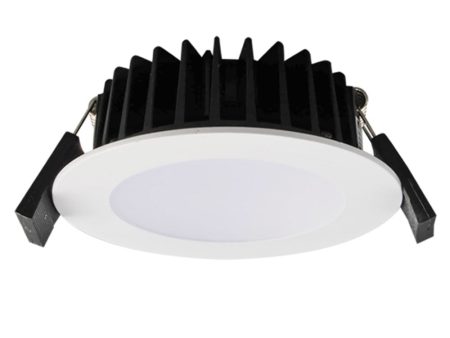 92mm Ripple Effect Shield LED Downlight 10w White CCT S9041TC WH SFI SAL Lighting For Sale