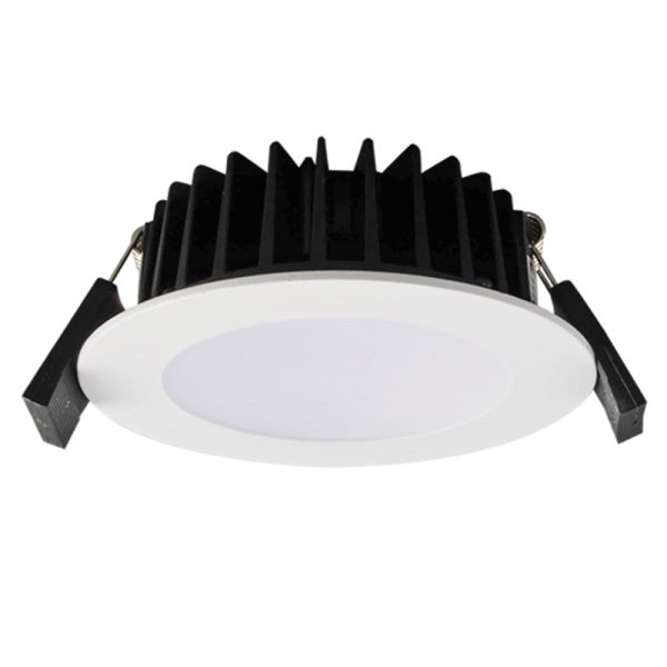 92mm Ripple Effect Shield LED Downlight 10w White CCT S9041TC WH SFI SAL Lighting For Sale