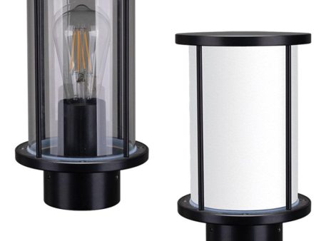 BL-400 Bollard Head in Black Clear, Black Frost Sale