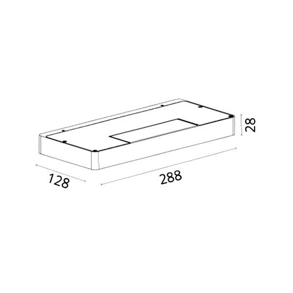 28W Wall Light 3000 Lumens 3000K Dimmable Black or White Decrolux - LLC4330 LC4331 Cheap