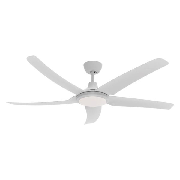 56  Hover DC Ceiling Fan Black, White with Light 60070, 60071 Domus Lighting Sale