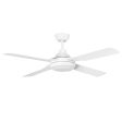 56  Discovery II AC Ceiling Fan Black, White with Light MDF1443M, MDF1443W Martec Lighting Supply