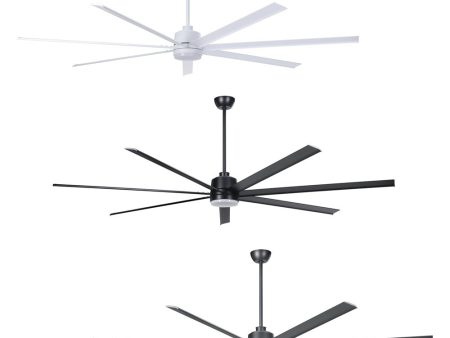 100  Tourbillion DC Ceiling Fan White, Black, Titanium 2061860X Eglo Lighting on Sale