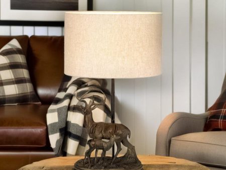 Amelia Table Lamp Bronze Patina ELS.DL-AMELIA-TL Elstead Lighting Online now