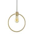 Abc Round Pendant Light Satin Brass Sale