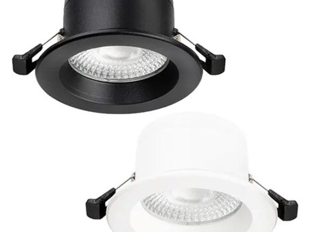 76-92mm LED Downlight 7w Black, White CCT CRI 90+ Econoled EC7 Trend Lighting For Sale