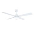 48  Tempo Plus AC Ceiling Fan White with Light 22273 05R Brilliant Lighting Online now