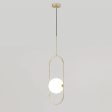 Abbacus LED Pendant Light 5w in Matt Black, Matt Brass Online