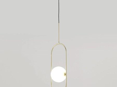 Abbacus LED Pendant Light 5w in Matt Black, Matt Brass Online