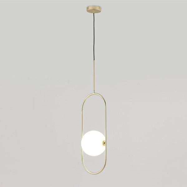 Abbacus LED Pendant Light 5w in Matt Black, Matt Brass Online