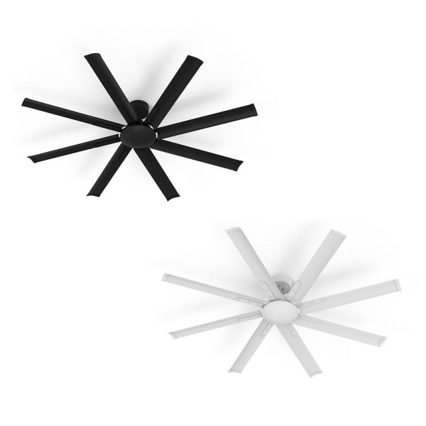 65  Mooloolah Mini DC Ceiling Fan Matt Black, Satin White MOOLOOLAH MINI 65 Atom Lighting For Cheap