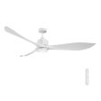 66  Eagle XL DC Ceiling Fan Black, Graphite, Oil Rubbed Bronze, White with Light FC368163 Mercator Lighting Supply