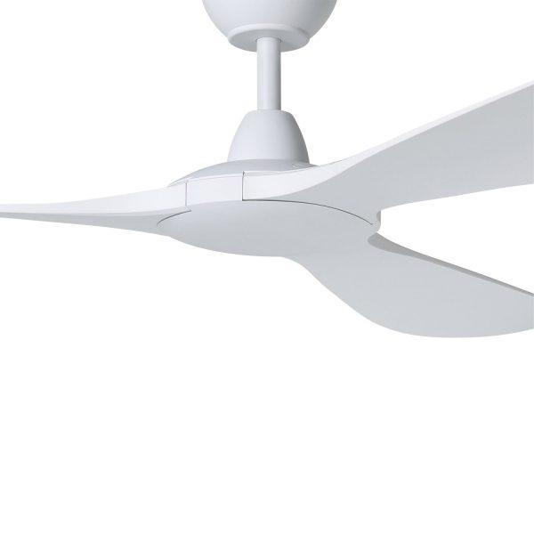 72  Kurrawa DC Ceiling Fan White, Black 2061890x Eglo Lighting For Sale