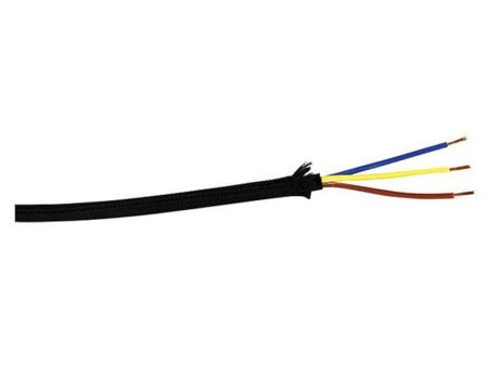 3-Core (Earth, Live and Neutral) Cable Black Cloth Cheap