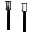 BL-400 Bollard Light in Black Clear, Black Frost Sale